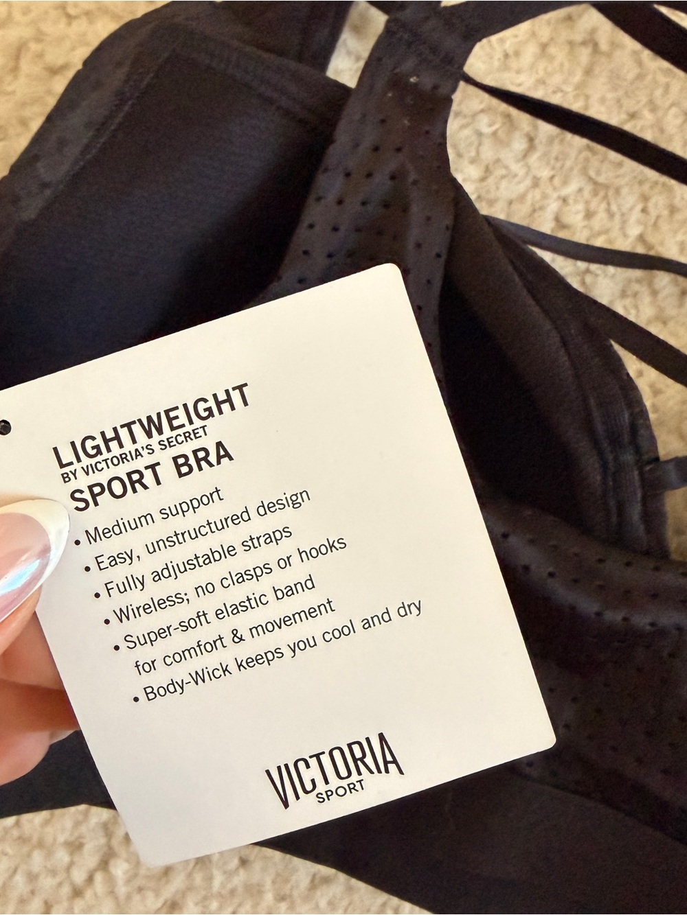 Victoria's Secret VSX Strappy Sports Bra - Picture 3 of 4